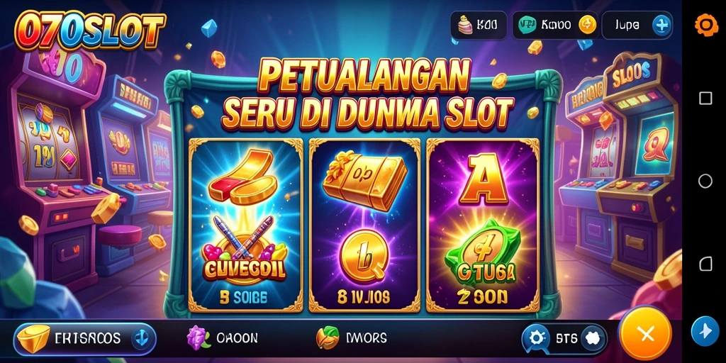 Screenshot utama 070SLOT menampilkan gameplay seru dalam suasana petualangan yang mendebarkan.