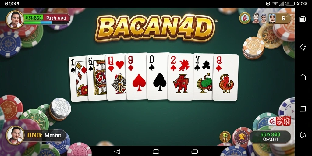 Tampilan gameplay BACAN4D yang menarik dan intens.