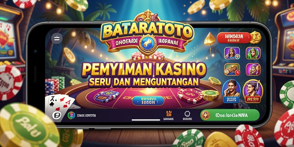 Tampilan menarik dari gameplay Kasino di BATARATOTO