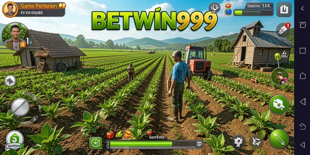 Tampilan gameplay pertanian yang menarik dan menawan di BETWIN999.