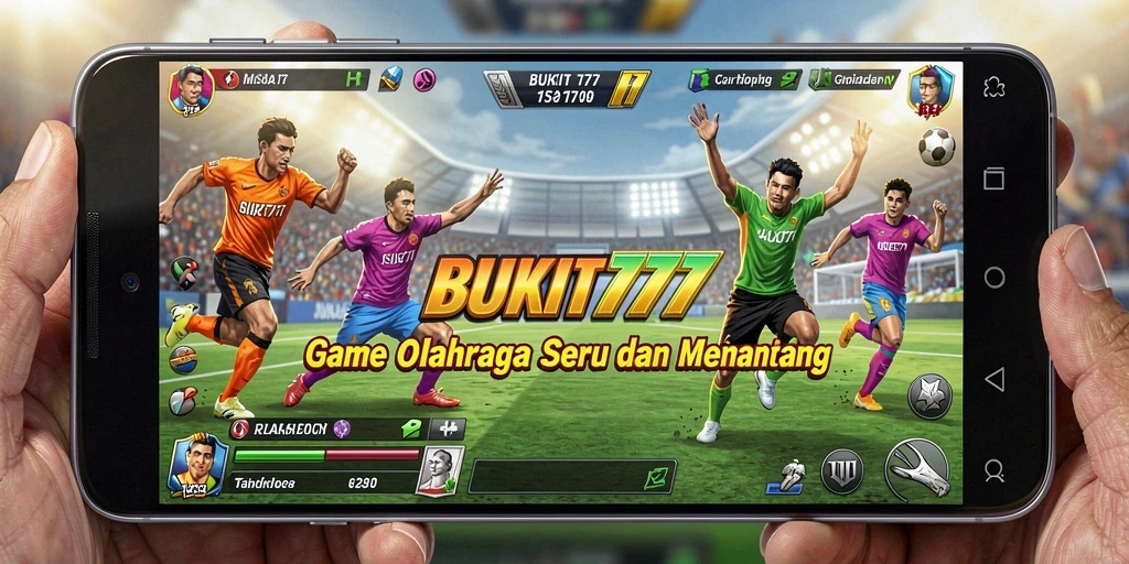Tampilan gameplay menarik BUKIT777 yang penuh aksi olahraga.