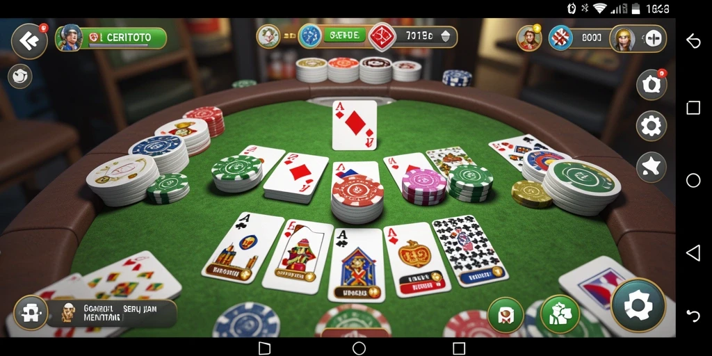 Tampilan gameplay Gaple yang mengasyikkan dan interaktif di CERITOTO.