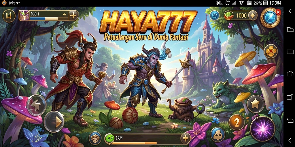 Tangkapan layar HAYA777 menampilkan aksi petualangan mendebarkan di dunia fantastis.