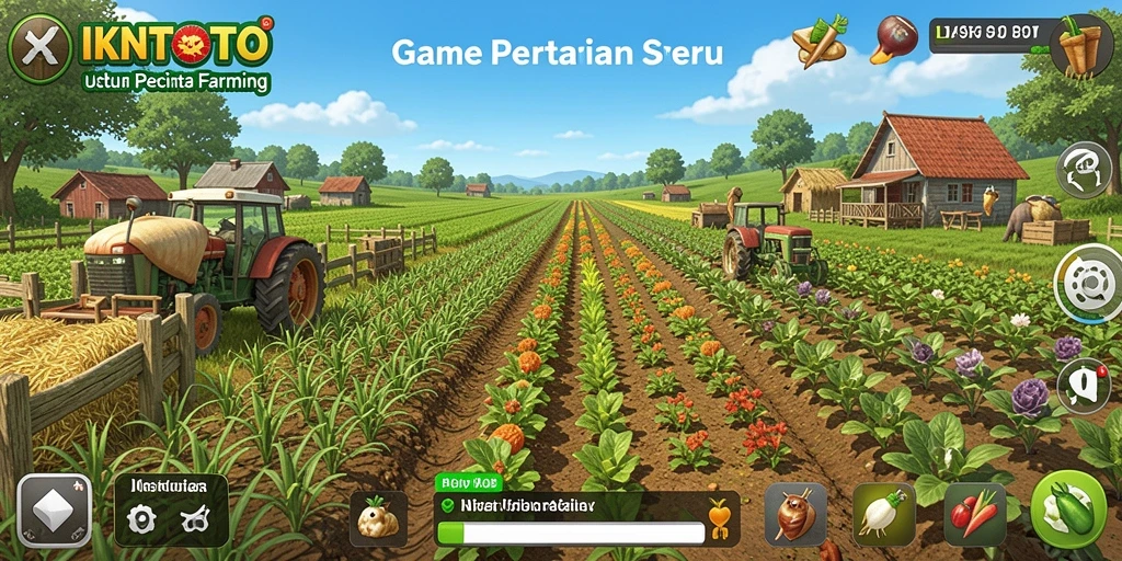 Screenshot gameplay pertanian seru di IKNTOTO.