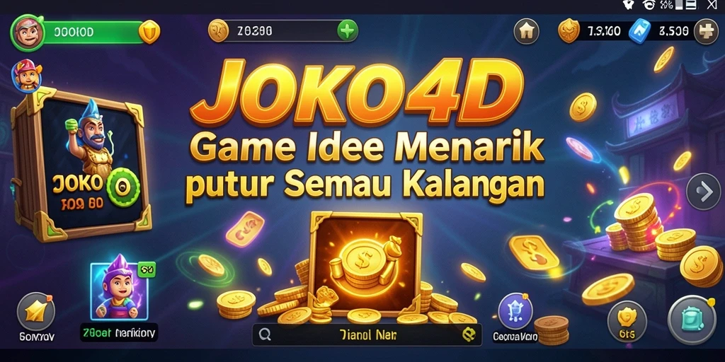 Tampilan screenshot JOKO4D menampilkan gameplay santai dan mengasyikkan.