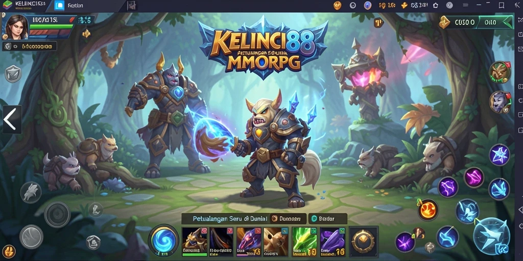 Tampilan gameplay seru di KELINCI88 dengan petualangan epik.