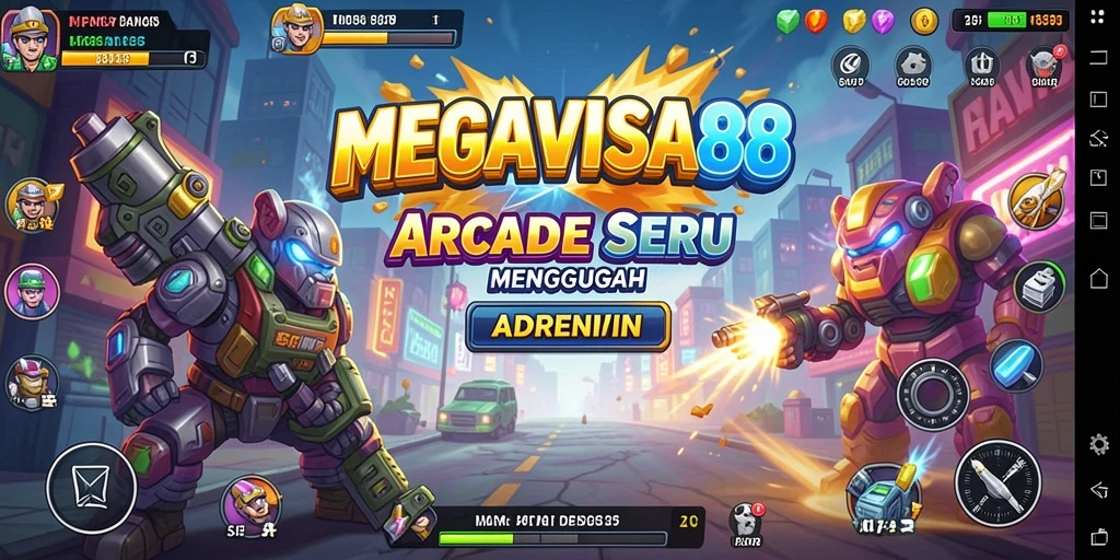 Screenshot menunjukkan gameplay seru dan menantang dari MEGAVISA88.