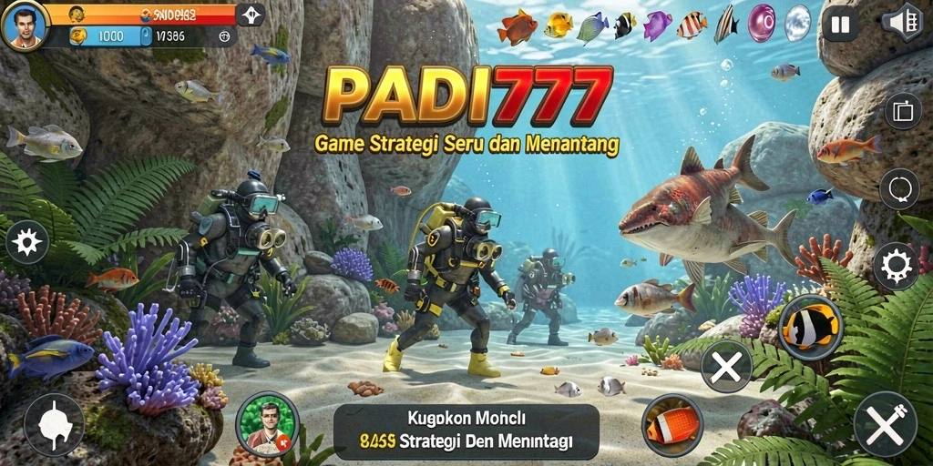 Tampilan gameplay PADI777 dengan strategi yang menegangkan dan mendebarkan.