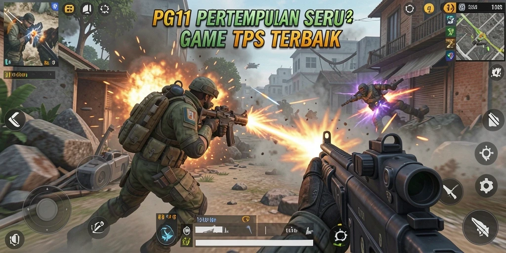 Tampilan gameplay seru dan mendebarkan di PG11
