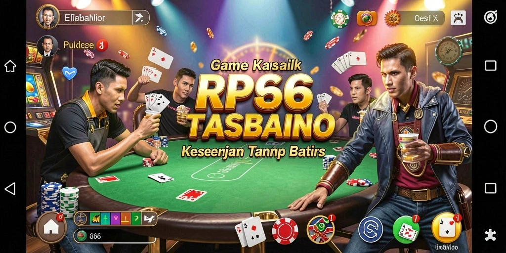 Tampilan menarik dari gameplay Kasino RP66 yang menyenangkan.