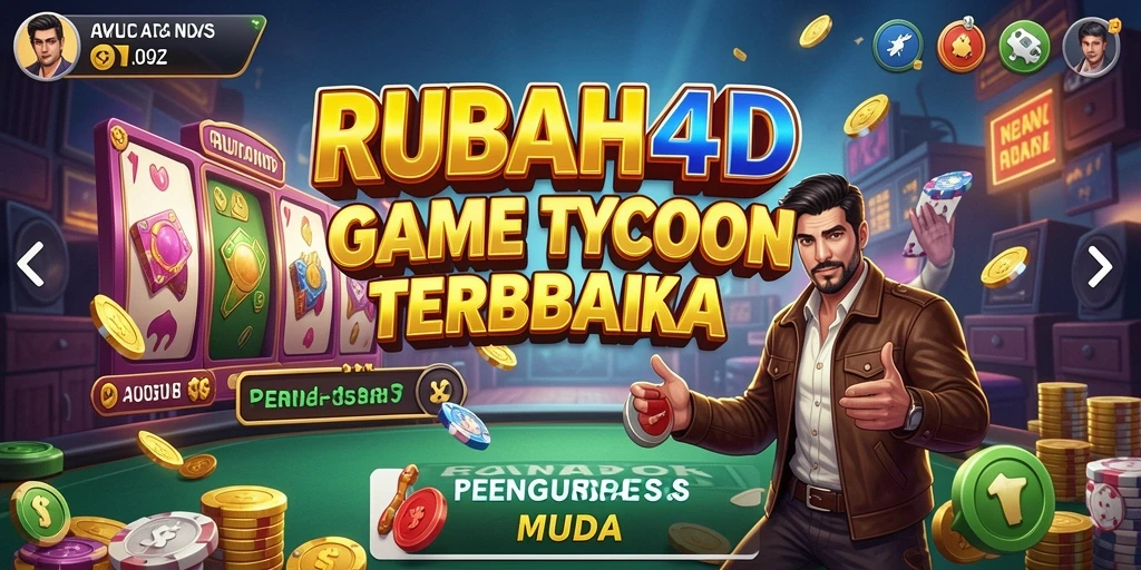 Tampilan menarik dari gameplay RUBAH4D saat membangun bisnis.