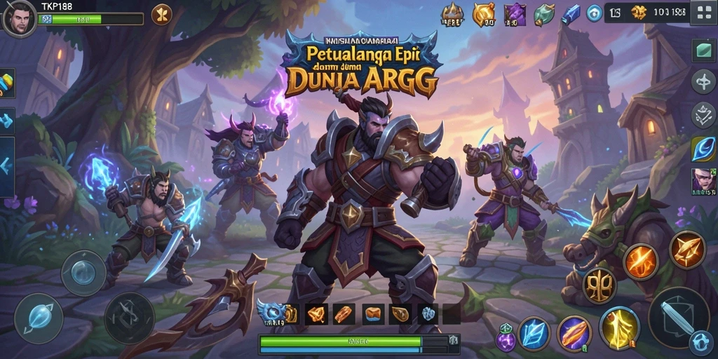 Tampilan gameplay seru dan menantang di TKP188.