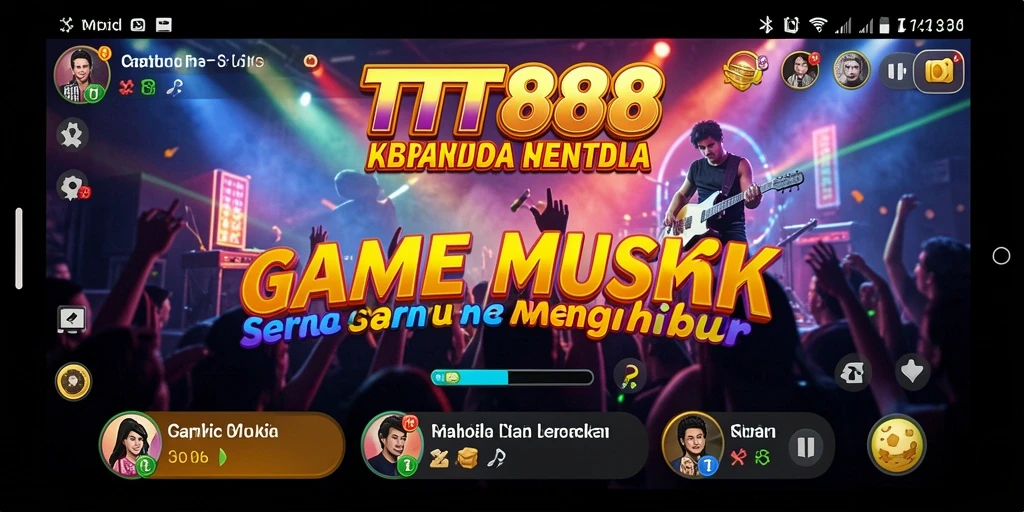 Tampilan gameplay TTT888 yang menarik dan penuh warna.