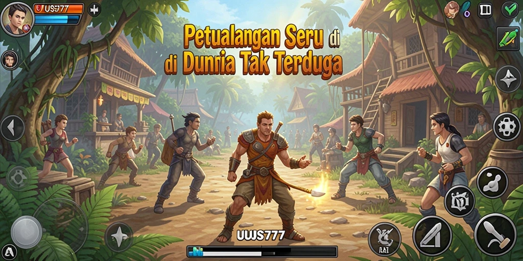 Screenshot UUS777 menampilkan aksi seru dalam petualangan yang mendebarkan.